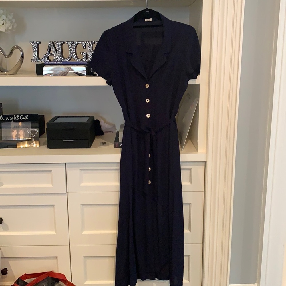 Wilfred Shirt Dress Navy